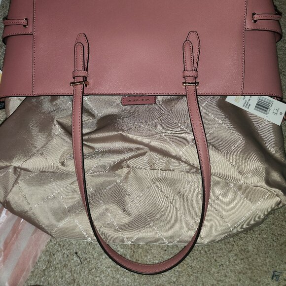 NWT Gilly Tote Michael Kors Leather Travel Shoulder Purse - Picture 12 of 15
